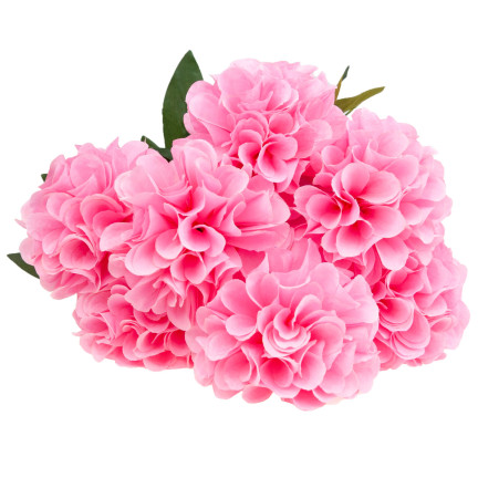 CV31148-3 DALIE BUNCH KÜNSTLICHE DALIA DALIA IN BUNCH Rosa FLOWERS SCHÖN WIE LIVE