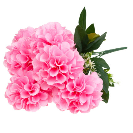 CV31148-3 DALIE BUNCH KÜNSTLICHE DALIA DALIA IN BUNCH Rosa FLOWERS SCHÖN WIE LIVE