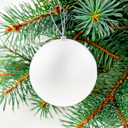 TG34726 STYROPORKUGELBOMBE MIT HALTER 15CM STYROPORKUGELBOMBEN