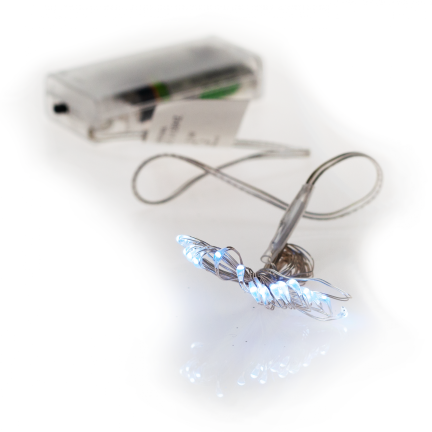 TG38864-1 20 LED LEUCHTEN AUF DRAHT KALT WEISS