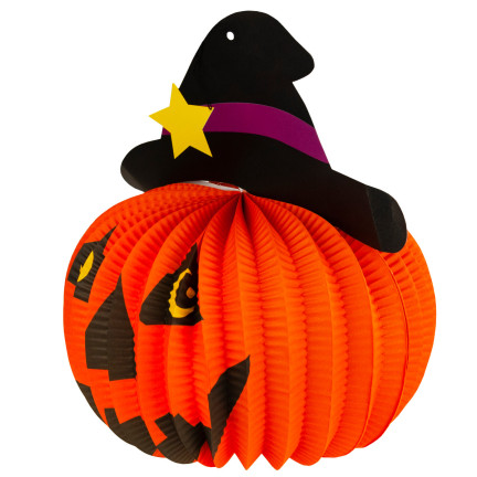 TG38920 HALLOWEEN KÜRBIS HÄNGENDE DEKORATION GROSSE ANHÄNGER