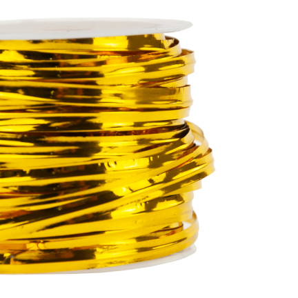 TG42193-2 DEKORATIVER DRAHT 15M BLUMENDRAHT GOLD
