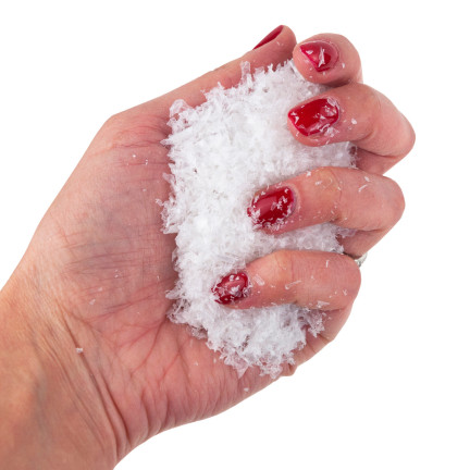 TG78664 Kunstschnee 60g Pulverschnee weiß Flaum Schneeflocken