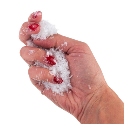 TG78664 Kunstschnee 60g Pulverschnee weiß Flaum Schneeflocken