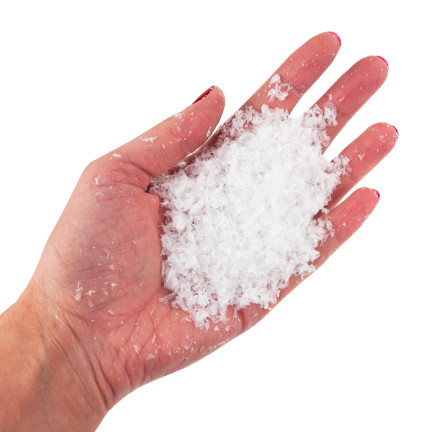 TG78664 Kunstschnee 60g Pulverschnee weiß Flaum Schneeflocken
