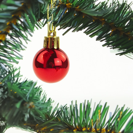 TG44046-14 BUNTE WEIHNACHTSBAUMKUGELN SATZ VON 24 STÜCK 3CM RETRO DEKORATIONEN