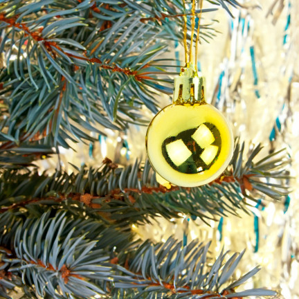 TG44046-14 BUNTE WEIHNACHTSBAUMKUGELN SATZ VON 24 STÜCK 3CM RETRO DEKORATIONEN