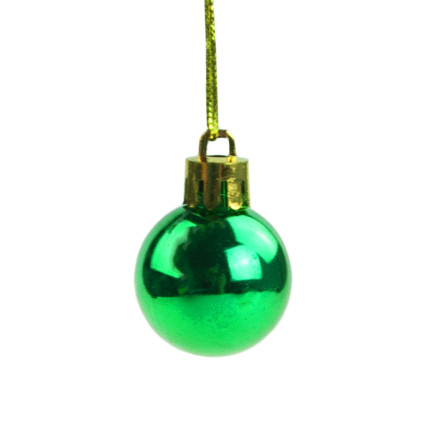 TG44046-14 BUNTE WEIHNACHTSBAUMKUGELN SATZ VON 24 STÜCK 3CM RETRO DEKORATIONEN