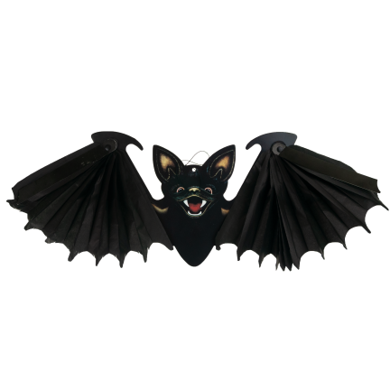 TG44483 FLEDERMAUS HALLOWEEN DEKORATION HÄNGEND GROSS