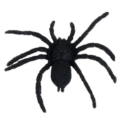 TG44534 HALLOWEEN SPINNEN 4PCS DEKORATION GROSS GRUSELIG