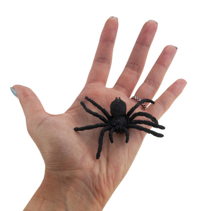 TG44534 HALLOWEEN SPINNEN 4PCS DEKORATION GROSS GRUSELIG