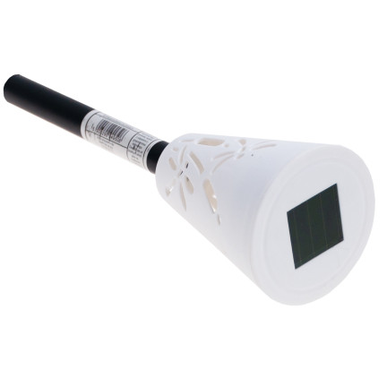 TG45634 SOLAR GARTENLAMPE ANGETRIEBEN WEISS KALT FARBE