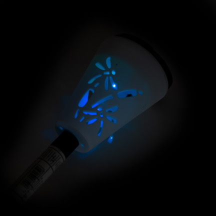 TG45634 SOLAR GARTENLAMPE ANGETRIEBEN WEISS KALT FARBE