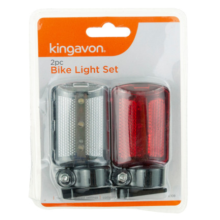 TG47904 BIKE LIGHTS komplett vorne Satz hinten WEISS ROT