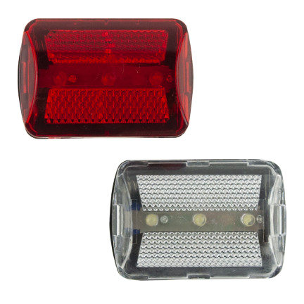 TG47904 BIKE LIGHTS komplett vorne Satz hinten WEISS ROT