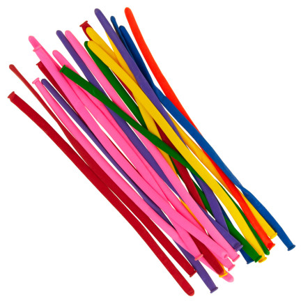 TG48098 20 STK. MODELLIERBALLONS MIT PUMPE BUNT