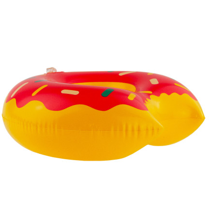 TG48118R BECHERHALTER DONUT ROSA DONUT SCHWIMMEND