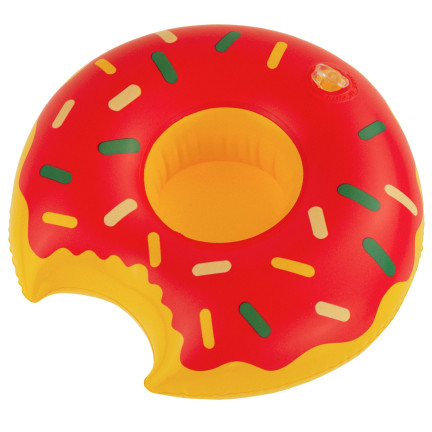 TG48118R BECHERHALTER DONUT ROSA DONUT SCHWIMMEND