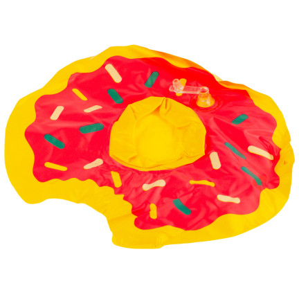 TG48118R BECHERHALTER DONUT ROSA DONUT SCHWIMMEND