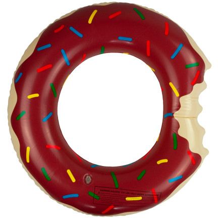 TG48122B DONUT BRAUN STRAND AUFBLASBARES RAD