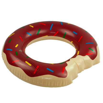 TG48122B DONUT BRAUN STRAND AUFBLASBARES RAD