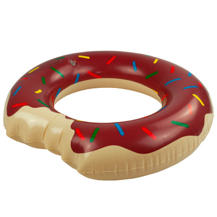 TG48122B DONUT BRAUN STRAND AUFBLASBARES RAD