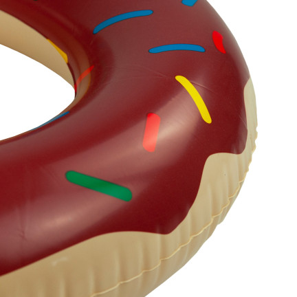 TG48122B DONUT BRAUN STRAND AUFBLASBARES RAD