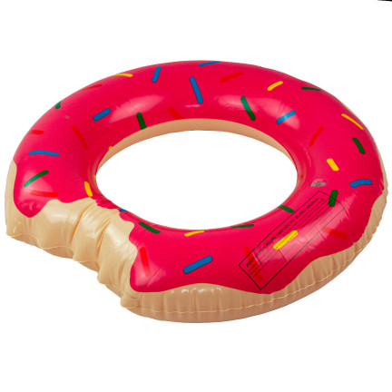 TG48122R STRAND AUFBLASBARE RAD DONUT ROSA
