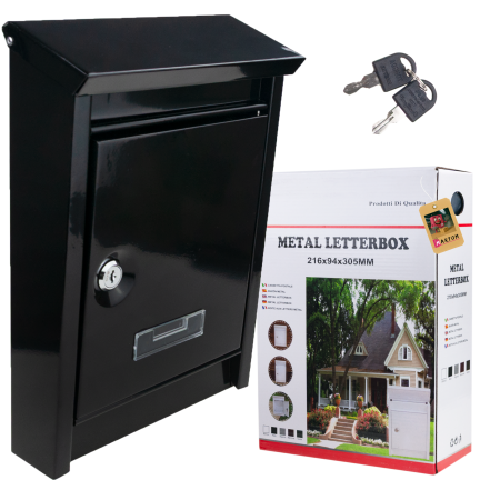 TG48239 BRIEFKASTEN SCHWARZ