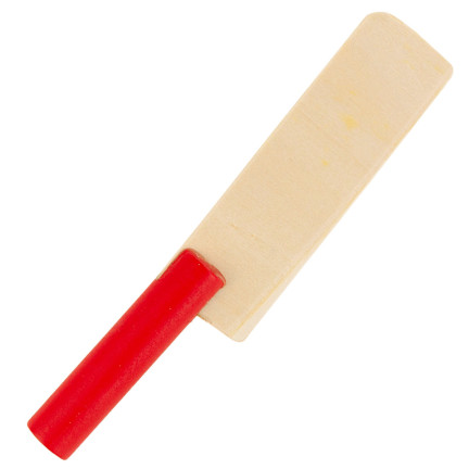 TG50017 Holz-Gemüse- und Obst-Schneideset mit Schneidebrett und Klettverschluss-Gemüsemesser