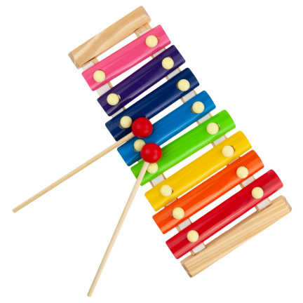 TG50019 Bunte Holz-Xylophone für Kinder – Lernspielzeug