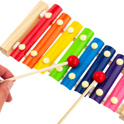 TG50019 Bunte Holz-Xylophone für Kinder – Lernspielzeug