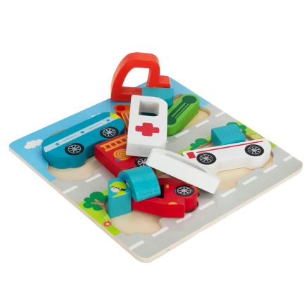 Tg50027 Holzpuzzles Bauernhof Tiere Bauklötze