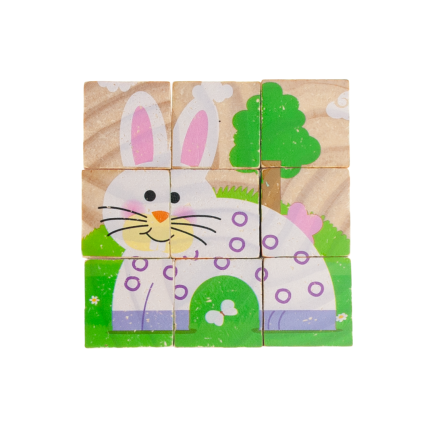 Tg50032 Baum-Composite-Puzzle 6in1 Tierpuzzle
