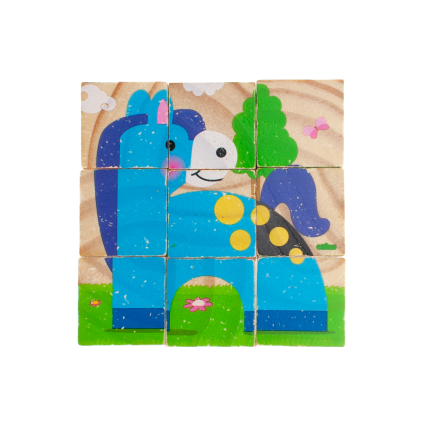 Tg50032 Baum-Composite-Puzzle 6in1 Tierpuzzle