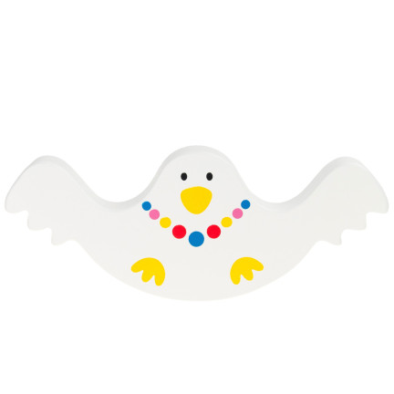 Tg50045 Montessori-Farben Familie Holz Balancieren Huhn Handspiel