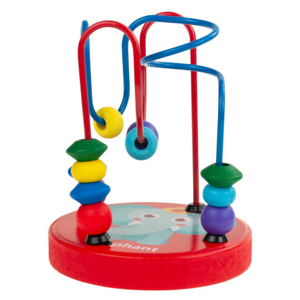 Tg50048 Spirale aus Holzperlen, Lernhilfe, Montessori