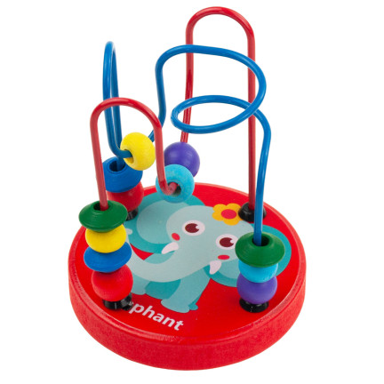 Tg50048 Spirale aus Holzperlen, Lernhilfe, Montessori