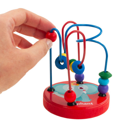 Tg50048 Spirale aus Holzperlen, Lernhilfe, Montessori