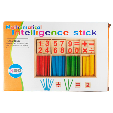 Tg50050 Mathe-Sticks Holzsatz