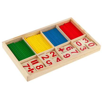 Tg50050 Mathe-Sticks Holzsatz