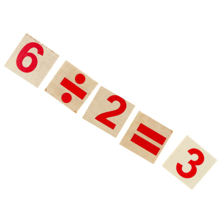 Tg50050 Mathe-Sticks Holzsatz