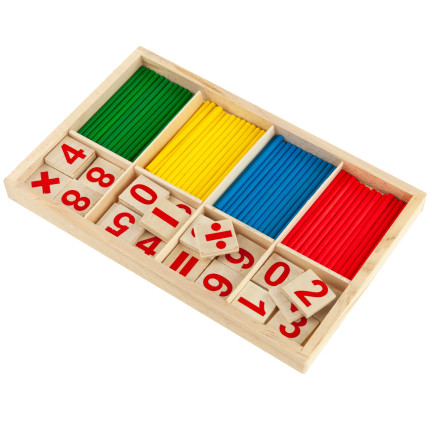 Tg50050 Mathe-Sticks Holzsatz