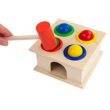 TG50055 Holzhammer-Schlagspiel + Hammer
