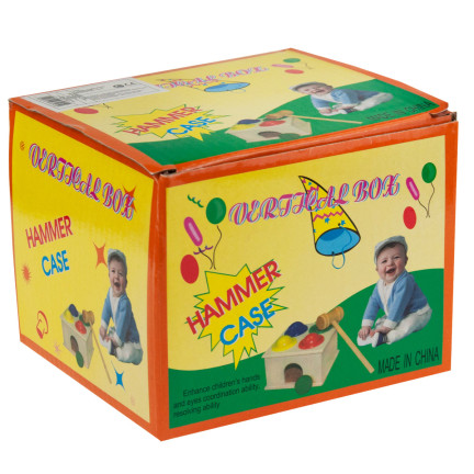 TG50055 Holzhammer-Schlagspiel + Hammer