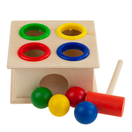 TG50055 Holzhammer-Schlagspiel + Hammer