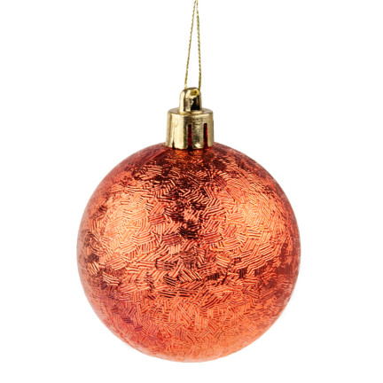 TG50995 BUNTE WEIHNACHTSBAUMKUGELN 12ER SET 6CM WEIHNACHTSDEKORATION