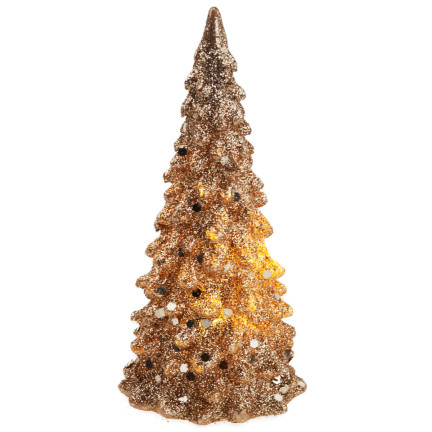 TG51109 LED GLOWING CHOIN GOLDEN BROKEN PLASTIC Weihnachtsbaum Mickey Geschenk