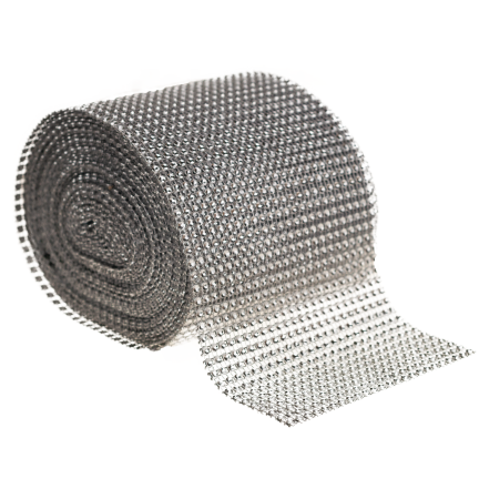TG51184 SILBER DIAMANT GÜRTEL ZIRKONIA STRASSSTEINE