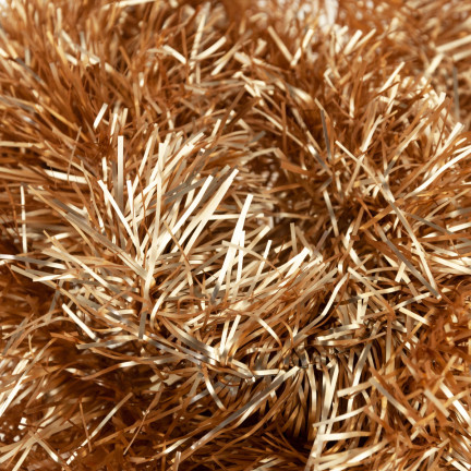 TG76146-1 GOLD METALLIC WEIHNACHTSBAUMKETTE 2 M DICK
